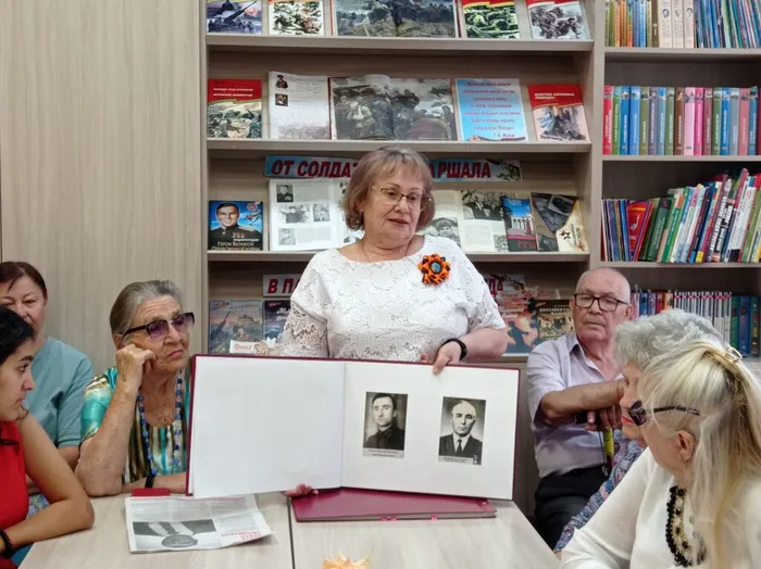 Выступление Председателя общества ветеранов