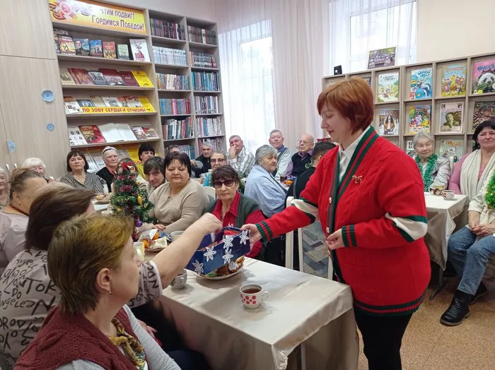 Новогоднее заседание клуба "Жить здорово"