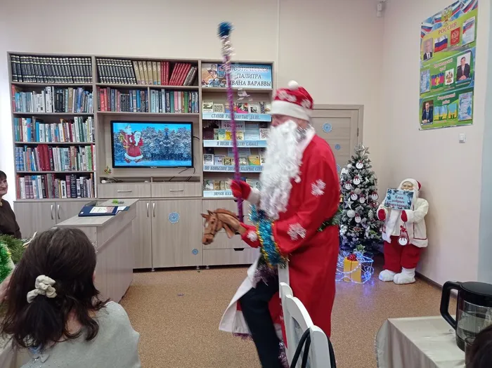 Новогоднее заседание клуба "Жить здорово"